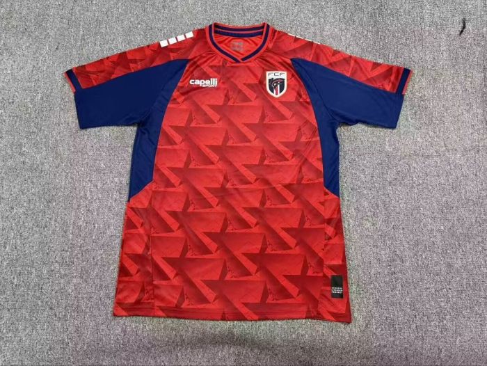 Fan Version 2026 Cape Verde Third Away Red Soccer Jersey Football Shirt