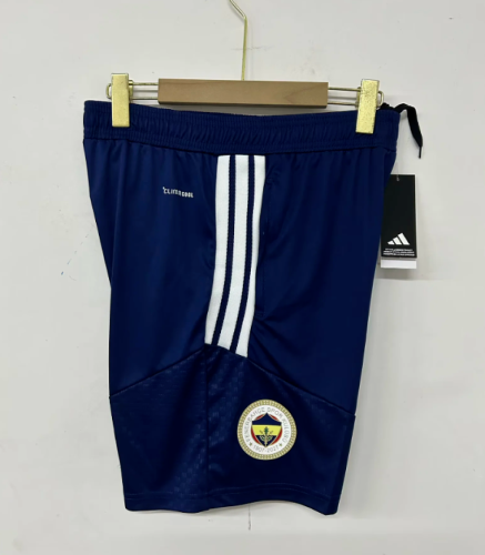 Fan Version 2026-2027 Fenerbahce Dark Blue Soccer Training Shorts BVB Football Shorts