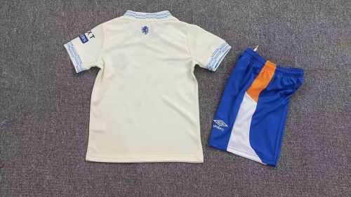 Youth Uniform Kids Kit 2026-2027 Rangers Away Soccer Jersey Shorts Child Football Set