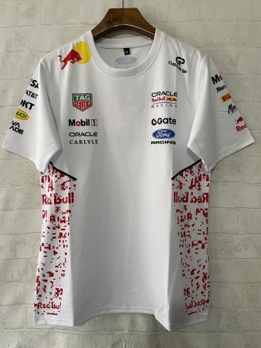 2026 Red Bull White/Blue Jersey Racing Shirt