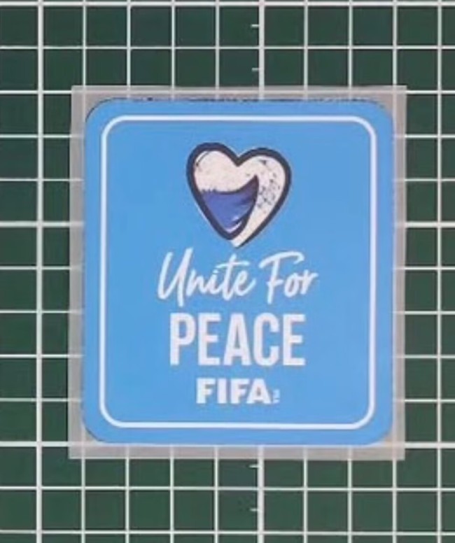 Blue Unite For PEACE FIFA Patch