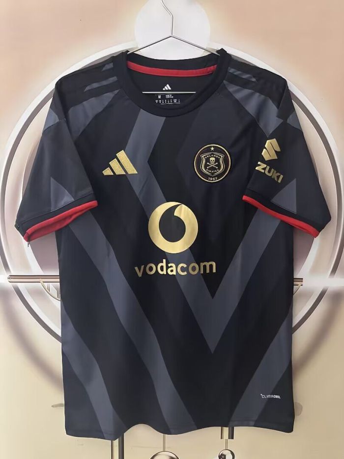 Fan Version 2026-2027 Orlando Pirates Home Soccer Jersey Football Shirt