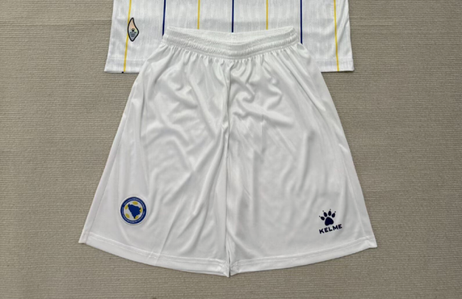 Fan Version 2026-2027 Bosnia and Herzegovina Away Soccer Shorts Football Shorts