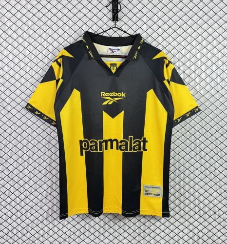 Retro Jersey 1998-1999 Club Atlético Peñarol Home Soccer Jersey Vintage Penarol Football Shirt