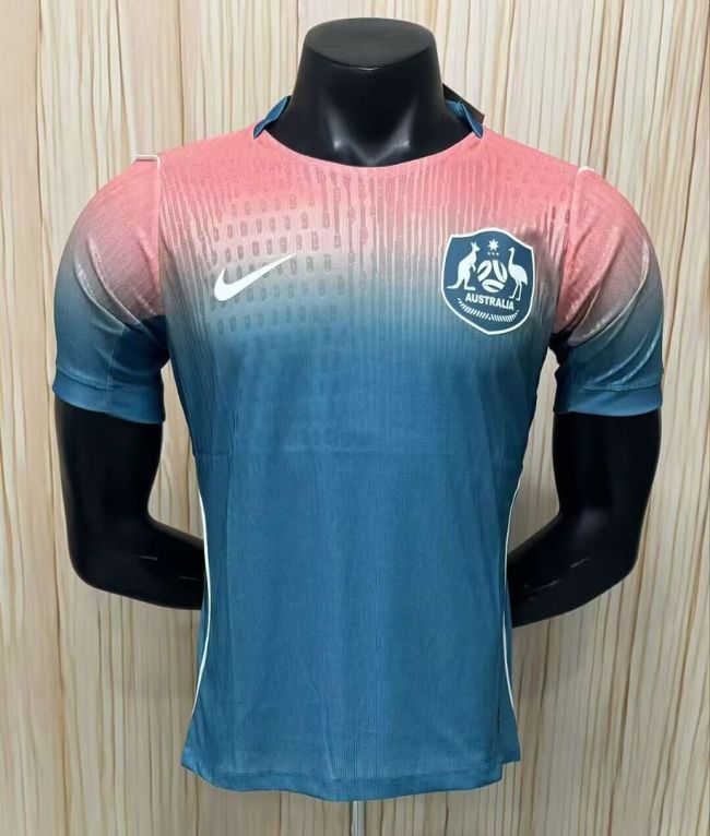 Player version 2026 Australia Away Soccer Jersey Football Shirt