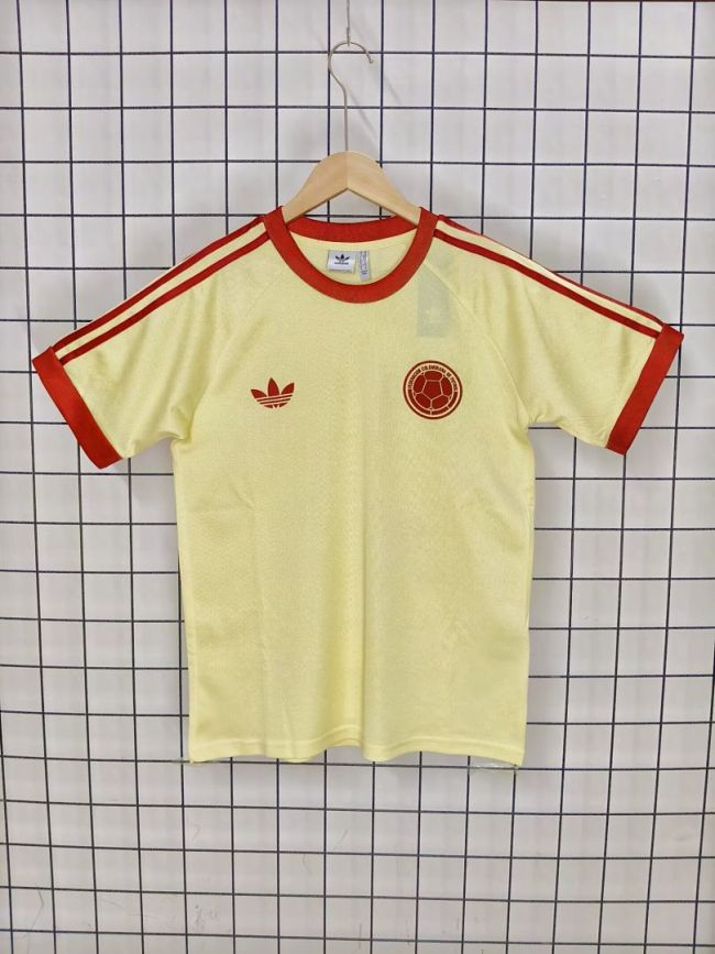Fan Version 2026 Colombia Yellow yellow originals shirts Soccer Jersey Columbia Camisetas de Futbol