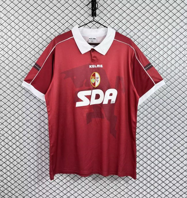 Retro Jersey 1998-1999 Torino Home Soccer Jersey Vintage Football Shirt
