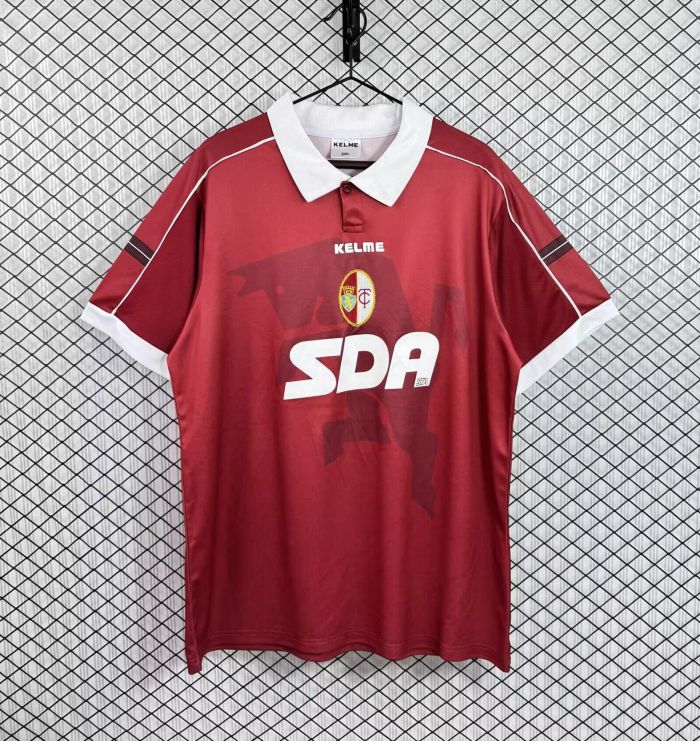 Retro Jersey 1998-1999 Torino Home Soccer Jersey Vintage Football Shirt