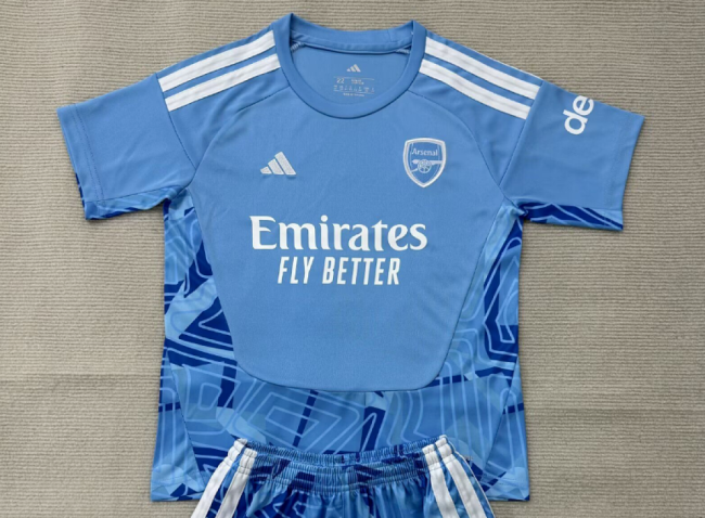 Fan Version 2026-2027 Arsenal Blue Goalkeeper Soccer Jersey Football Shirt