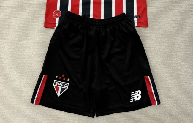 Fan Version 2026-2027 Sao Paulo Away Soccer Shorts Football Shorts