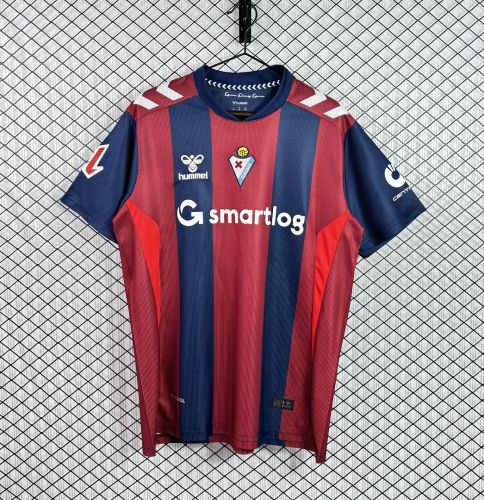 Fan Version 2026-2027 SD Eibar Home Soccer Jersey Football Shirt