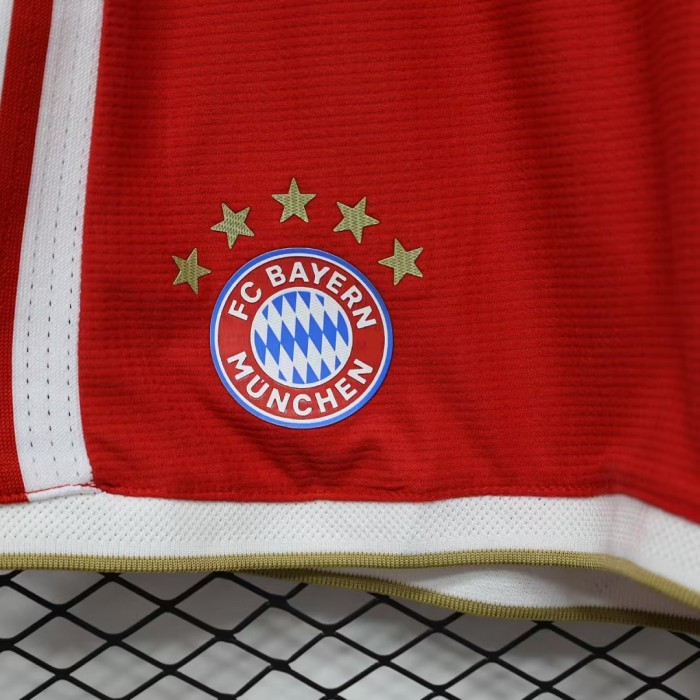 Player Version 2026-2027 Bayern Munich Home Soccer Shorts Football Shorts