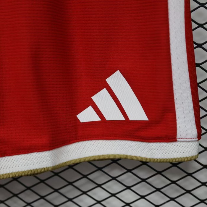 Player Version 2026-2027 Bayern Munich Home Soccer Shorts Football Shorts