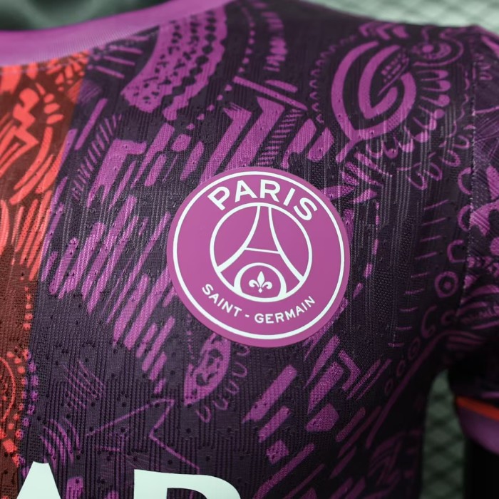 Player Version 2026-2027 PSG Light Purple special version Soccer Jersey Paris Football Maillot