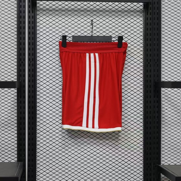 Player Version 2026-2027 Bayern Munich Home Soccer Shorts Football Shorts