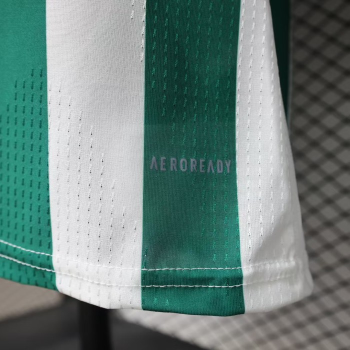 Player Version 2026-2027 Real Madrid Green/White Soccer Jersey Real Football Shirt