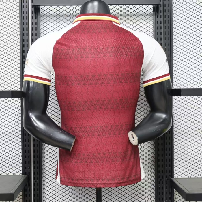 with Golden EPL+Racism Patch Player Version 2026-2027 Arsenal red league champion version Soccer Jersey Football Shirt