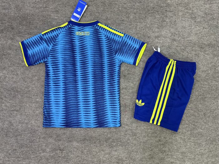 Adult Uniform 2026 Colombia Away Soccer Jersey Shorts Men's Columbia Football Set