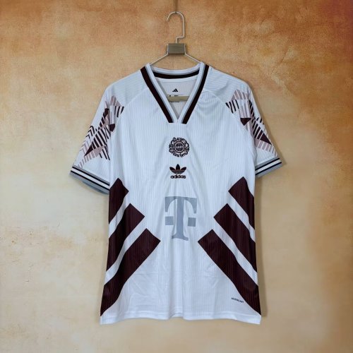 Fan Version 2026-2027 Bayern Munich White Special Edition Soccer Jersey Bayern Munchen Football Shirt