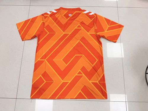Fans Version 2026-2027 Heart of Midlothian Orange Soccer Pre-match Jersey Football Shirt