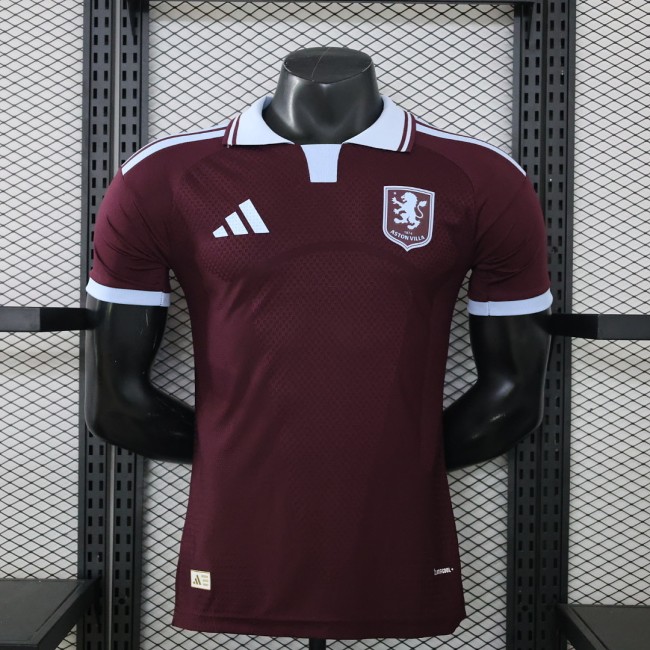 Player Version 2026-2027 Aston Villa Home Football Shirt Soccer Jersey