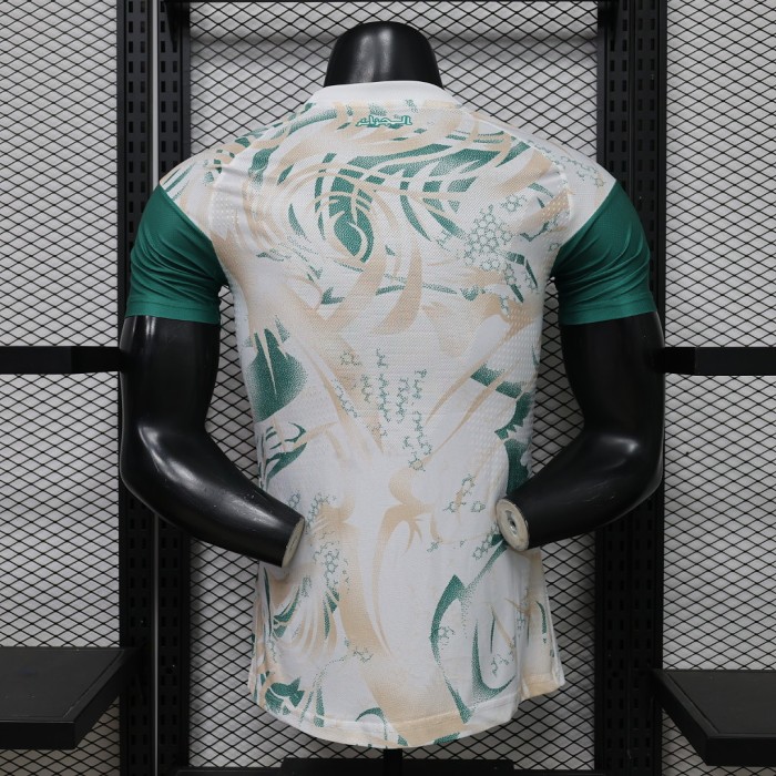Player Version 2026 Algeria Green/White Soccer Training Jersey Football Shirt