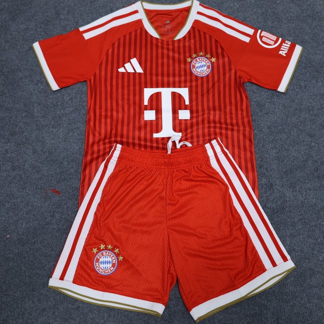 Player Version Adult Uniform 2026-2027 Bayern Munich Home Soccer Jersey Shorts Men's Bayern Munchen Football Kit
