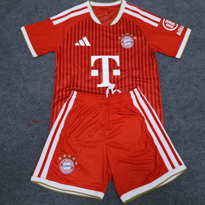 Player Version Adult Uniform 2026-2027 Bayern Munich Home Soccer Jersey Shorts Men's Bayern Munchen Football Kit