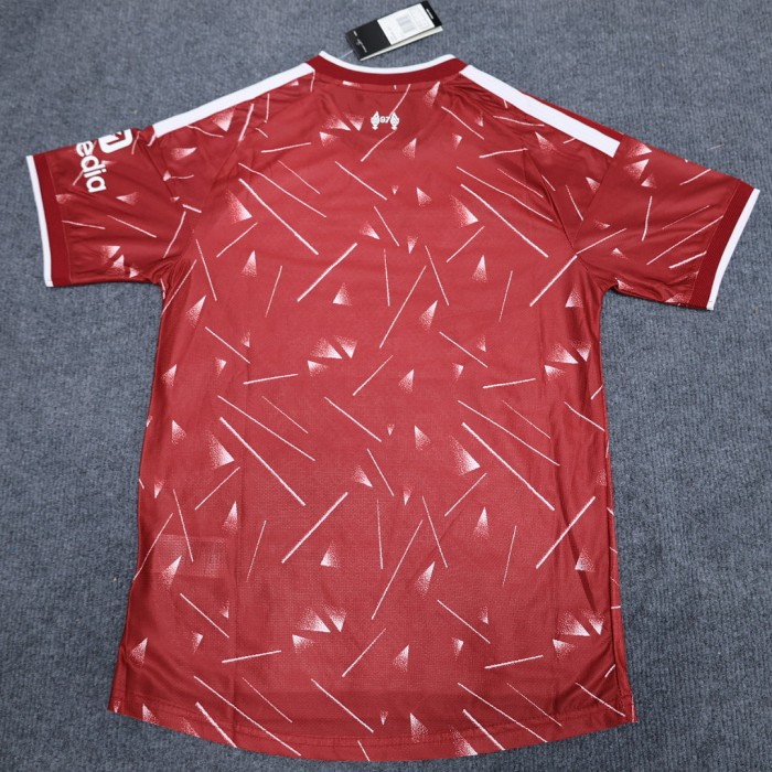 Player Version Adult Uniform 2026-2027 Liverpool Home Soccer Jersey Shorts Men's Football Kit