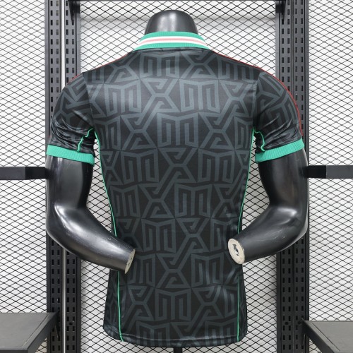 Player Version 2026 Mexico Black Retro Model Soccer Jersey Football Shirt