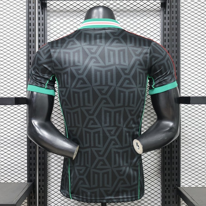 Player Version 2026 Mexico Black Retro Model Soccer Jersey Football Shirt
