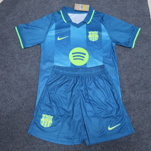 Player Version Adult Uniform Barca Camisetas de Futbol 2026-2027 Barcelona Blue Soccer Jersey Shorts Men's Football Kit