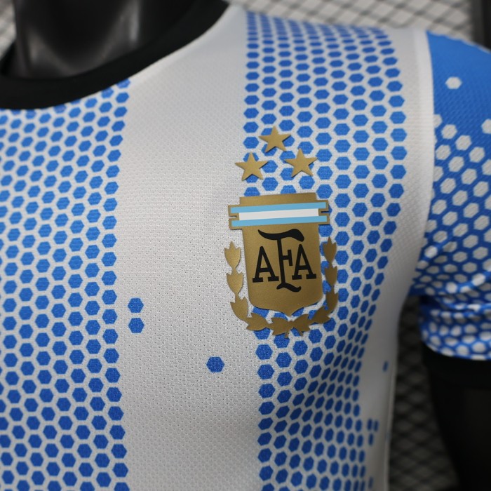 Player Version 2026 Argentina White/Blue Special Edition Soccer Jersey Camisetas de Futbol