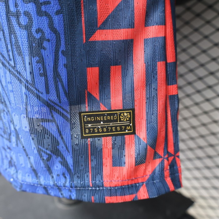 Barca Camisetas de Futbol Player Version 2026-2027 Barcelona Blue/Red Special Edition Soccer Jersey