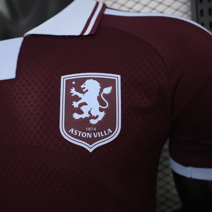 Player Version 2026-2027 Aston Villa Home Football Shirt Soccer Jersey