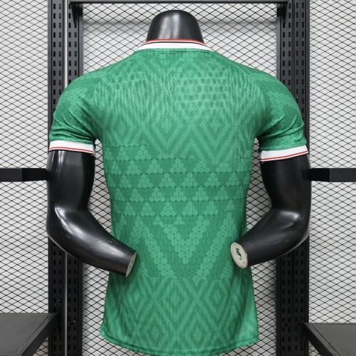 Player Version 2026 Iraq Away Green Soccer Jersey Football Shirt