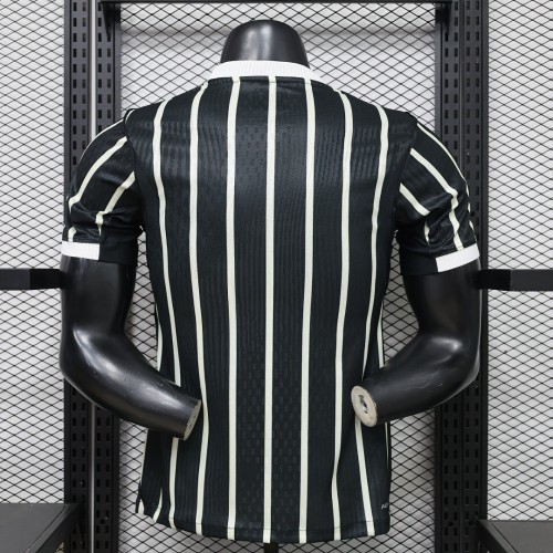 Player Version 2026-2027 Corinthians Away Black Soccer Jersey Camisetas de Futbol