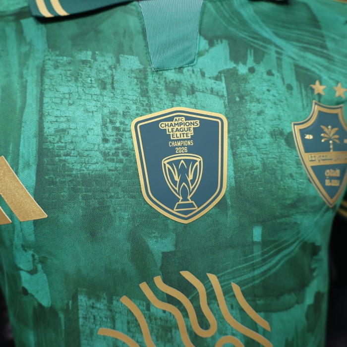 Player Version 2026 Saudi Arabia Green Special Edition Soccer Jersey Football Shirt