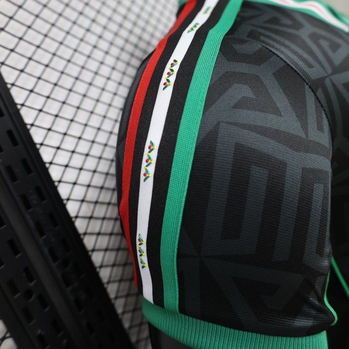 Player Version 2026 Mexico Black Retro Model Soccer Jersey Football Shirt