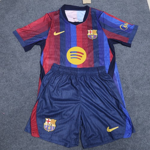 Player Version Adult Uniform Barca Camisetas de Futbol 2026-2027 Barcelona Home Soccer Jersey Shorts Men's Football Kit