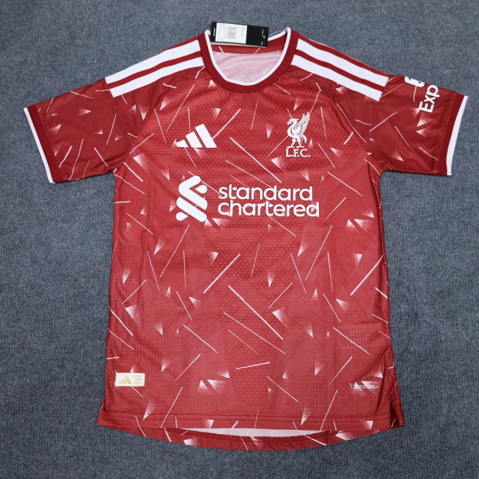 Player Version Adult Uniform 2026-2027 Liverpool Home Soccer Jersey Shorts Men's Football Kit