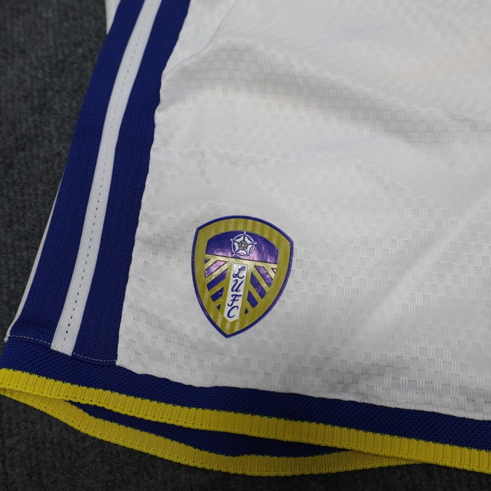 Player Version Adult Uniform 2026-2027 Leeds United Home Soccer Jersey Shorts Men's Football Set