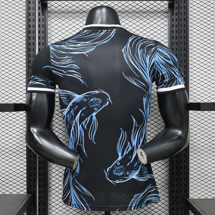 Player Version 2026 Argentina Black/Blue Soccer Jersey Camisetas de Futbol