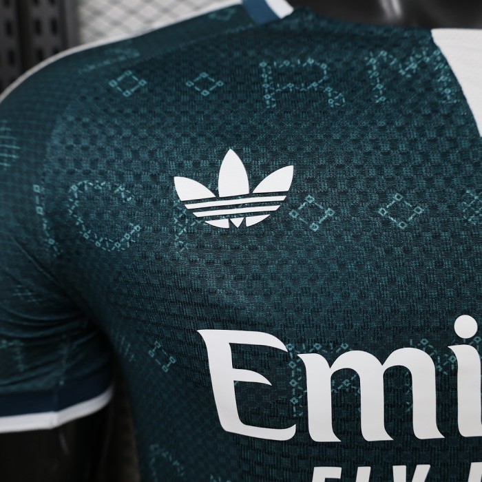Player Version 2026-2027 Real Madrid Away Green Soccer Jersey Real Football Shirt