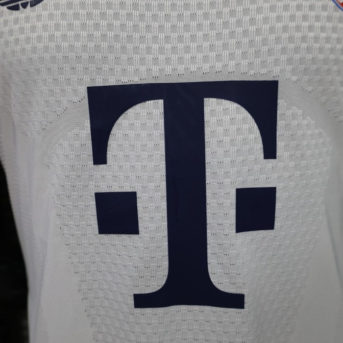 Player Version 2026-2027 Bayern Munich Away White Soccer Jersey Bayern Munchen Football Shirt