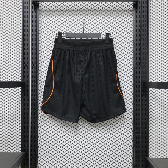 Player Version 2026 Netherlands Home Soccer Shorts Holland Black Football Shorts
