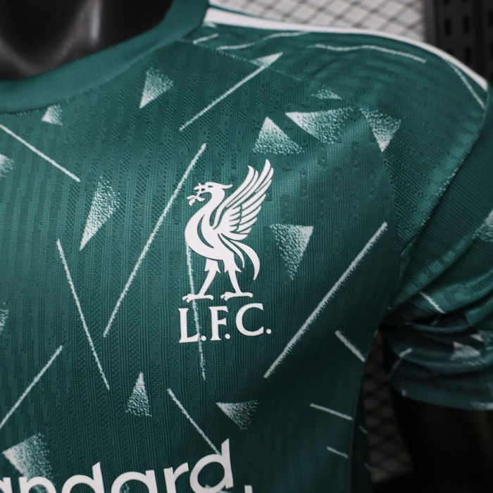 Player Version 2026-2027 Liverpool Green Goalkeeper Soccer Jersey Football Shirt