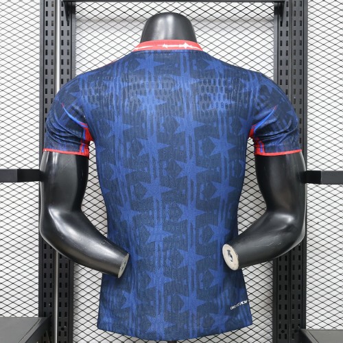 Player Version 2026-2027 PSG Dark Blue/Pink Soccer Jersey Paris Football Maillot