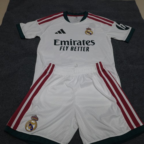 Player Version Adult Uniform 2026-2027 Real Madrid Home Soccer Jersey Shorts Men's Football Kit