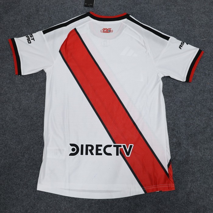 Player Version Adult Uniform 2026-2027 River Plate Home Soccer Jersey Shorts Men's Football Kit